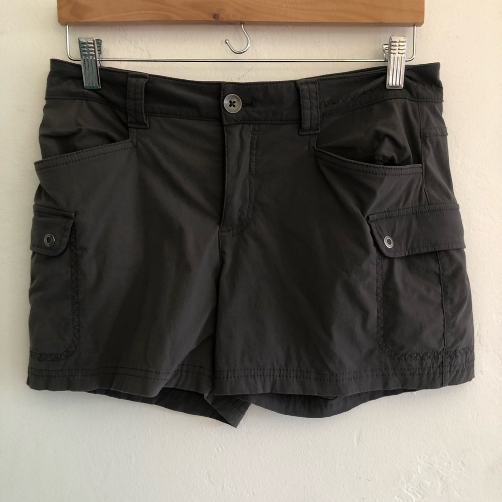 Eddie Bauer Shorts Women's Size 6 Hiking, Outdoor Gray